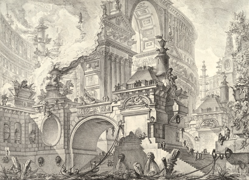 Fig 1. (Untitled) Halls by Piranesi, ca. 1749–50